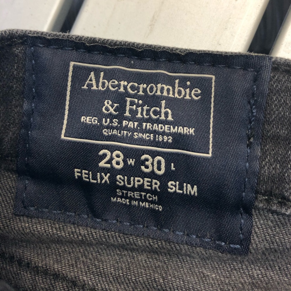 A & F Felix Super slim jean ( stretch) , 28 x 30